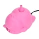 thumbnail image 4 of Bomba de globo eléctrica rosa, inflador de globos de aire de inflado rápido, eficiente y sencillo, de apariencia encantadora, para la escuela, enchufe estadounidense de 110-120V, 4 of 14