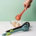 thumbnail image 7 of Nkmbld 3pcs Food Tongs for Party 2 in 1 Food Tongs, Multifunctional Whisk, Handheld Plastic Bread Tongs, Pasta Multifunctional Kit, Green, 7 of 7