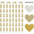thumbnail image 2 of 52 Ft White-Gold Champagne Heart Streamer Garlands – Sparkling Paper Hanging Banners, Ideal for Wedding, Engagement, Bachelorette, Baby Shower & Christmas Party Decor, 2 of 6