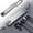 Silver, variant on Universal Type C Adapter Hub 8 In 1 - USB C Docking Station, Multiple Ports, Enhanced Connectivity, ABS Material