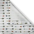 thumbnail image 4 of Ambesonne Arrow Grommet Curtain Single Panel, Colorful Theme, 50"x60", Multicolor, 4 of 5