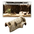thumbnail image 3 of Simulación de escondite de e refugio de e ladrido de e caja de escondite de e decoración de hábitat para ser S Baoblaze Cueva de piel de reptil, 3 of 8
