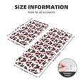 thumbnail image 2 of Sikiie Rose Flowers Kitchen Mat 2 PCS Cushioned Kitchen Rug, Waterproof Non-Slip Kitchen Mats for Kitchen, Floor Home, Sink, Laundry, 2 of 6