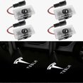 thumbnail image 1 of Brand-new Door Projector Light Welcome Light Step Light For Tesla Model 3 Model Y Model S Model X Car Door Light Tesla Light Tesla Accessories, 4 Pc, 1 of 5