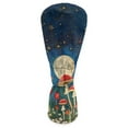 thumbnail image 2 of Yuyamidu Aesthetic Mushroom Golf Club Head Covers for Drivers, Fairway Woods, and Hybrids, Waterproof Leather Head Covers Starry Sky Golf Headcover with Soft Lining, 2 of 8