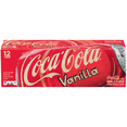 thumbnail image 1 of Refresco de vainilla Coca Cola, 12 onzas líquidas, 12 latas, 1 of 2