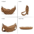 thumbnail image 5 of Sunyuer Women Retro Rivet Shoulder Bag Metal Stud Crossbody Bag Trendy Handbag, 5 of 7