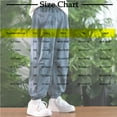 thumbnail image 3 of ZACPNCV Boys' Cargo Pants Wide Leg Straight Casual Sweat Pants Jogger Elastic Waistband Soft Trousers with Pockets 12-13 Years, 3 of 6