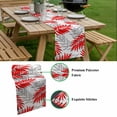 thumbnail image 5 of Red Leaves Table Runner - 120 Inch Long, Kitchen Dining Table Runner Dresser Scarves, Abstract Modern Geometric Lines Simple Art Farmhouse Decor for Coffee Tables Wedding Party Banquet, 5 of 8