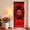 A, variant on Valentine's Day Door Cover 35x72 Inches, Decorative Door Curtain for Wall & Party, Easy Install Polyester Festive Decor with Hanging Rope, Reusable Holiday Decoration,A