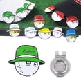 thumbnail image 4 of Hat Clips  Ball Marker Holder,Marker Hat Clips Removable Anti Rust Marker Hat Clip For Women Men Adults, 4 of 8