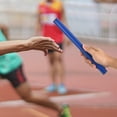 thumbnail image 5 of Relay Track Baton Plastic Race Running Stick Athletics with Whistle Green, 5 of 6