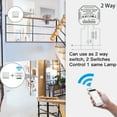 thumbnail image 2 of 90- Wifi Dimmer Module Dimmer Switch Smart Light Switches 2 Way Switch Voice Control APP Remote Control Timing Function Mini Design, 2 of 7