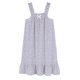 thumbnail image 4 of Camisón corto holgado para mujer, ropa de casa, camisón con lazo de encaje y tirantes, falda de poliéster, 4 of 8