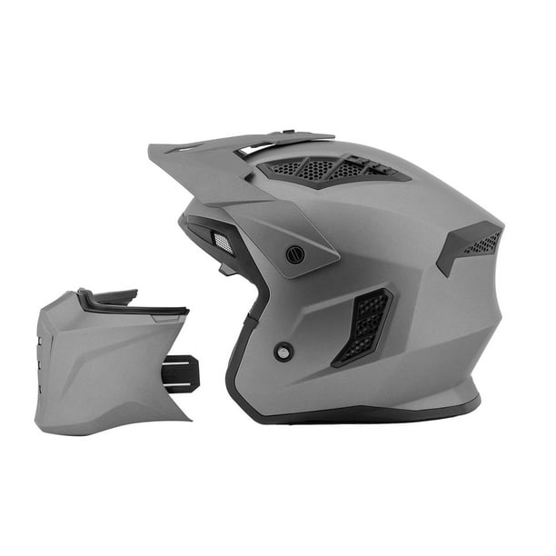 Casco Integral / Abierto Joe Rocket RKT 260 Street Fighter Gris Mate gris S