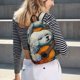 thumbnail image 5 of Fotbe Dog Guitar Starry Night Mochila de Lona con Estampado, Mochila Duradera, Mochila Versátil de Alta Calidad, Mochila Compacta Vintage-Small, 5 of 5