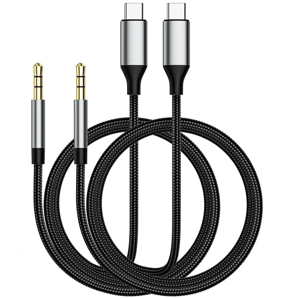 Cable Auxiliar de Audio USB C a Conector de 3,5 Mm InnotehSC 1,2 M