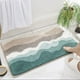 thumbnail image 1 of Alfombras de baño, alfombras para sala de estar, alfombra de área, alfombra de baño, alfombras de baño de microfibra suave y absorbente, alfombra de baño con forma, alfombra de baño antideslizante par, 1 of 6