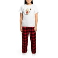thumbnail image 4 of CafePress - Made For Each Other Cookies And Milk Pajamas - Women's Short Sleeve Print T-Shirt and Pants Light Cotton Pajama Set, 4 of 7