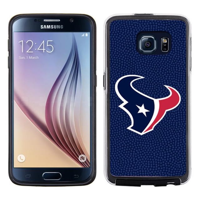 Étui Samsung Galaxy S6 Houston Texans Team Color NFL Football Pebble Grain Feel
