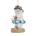 thumbnail image 1 of Adorno Colgante Kurt Adler Par de Muñecos de Nieve de Resina de 9.5 cm, 1 of 1