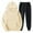 I, variant on Ediodpoh Men's Suits Mens Color Matching Two Piece Hooded Pocket Lace up Pullover Sweater Pants Set Suits Men Sweatsuits Sets Red XXL
