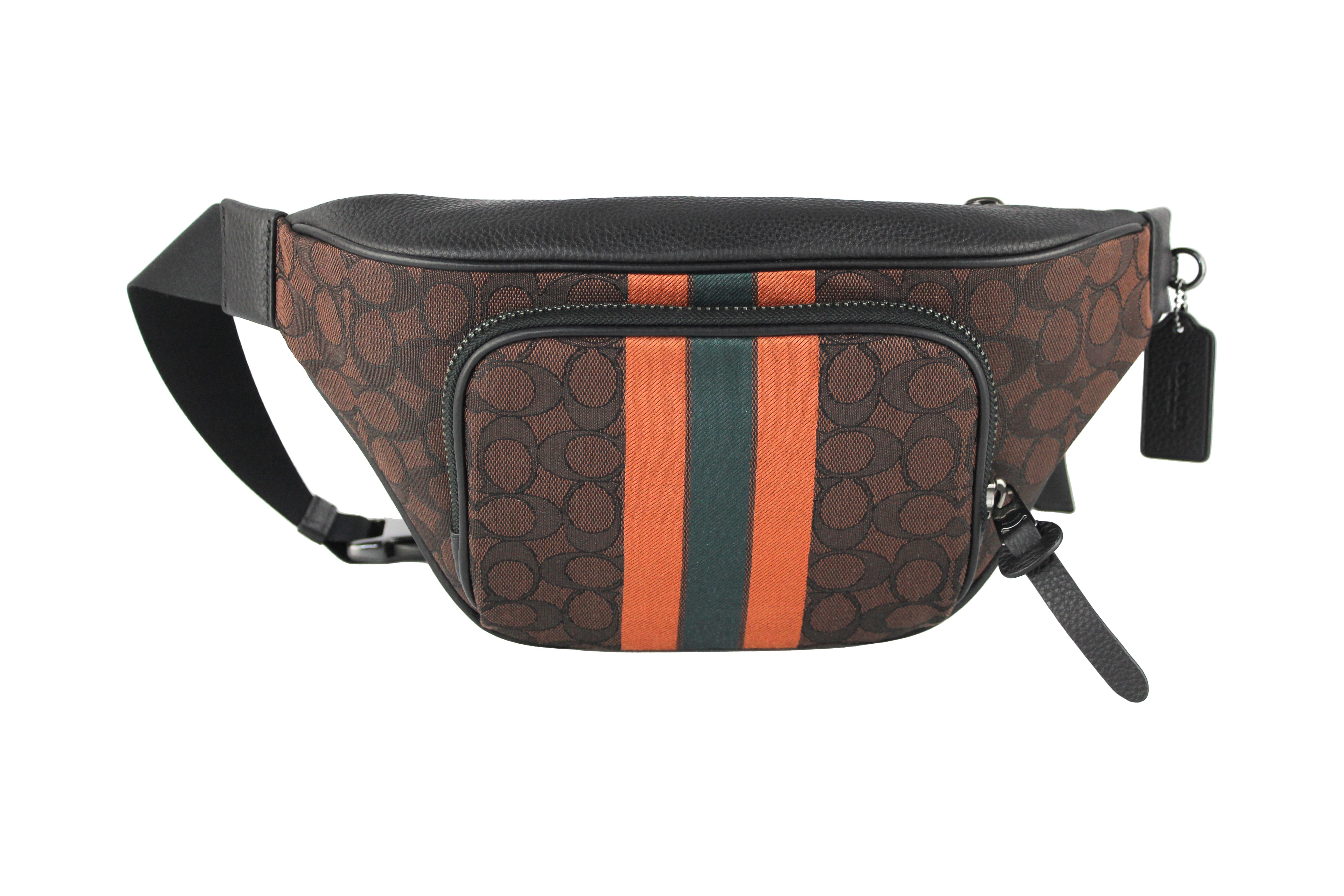 coach fanny pack red