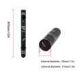 thumbnail image 4 of Greeniant Calentador de tanque de peces Calentador de tubo de acuario Estuche protector desmontable Protector de dispositivo de calefacción Piezas de acuario negro 305 mm, 4 of 8
