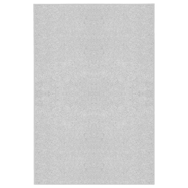 Ambiant Galaxy Way Solid Color Area Rugs Off White - 2' x 6'