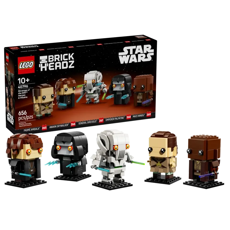 ヘドン heddonセット LEGO Star Wars Brickheadz 40796 Heroes & Villains Revenge of the