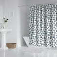 thumbnail image 2 of Blue Christmas Snowflake Pattern Shower Curtain 72"x84" ,Bathroom Decorative Shower Curtains Set with 12 Hooks,Modern Waterproof Washable Shower Curtain, 2 of 6