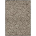 thumbnail image 2 of 5' X 8' Brown And Beige Floral Washable Indoor Outdoor Area Rug, 2 of 5