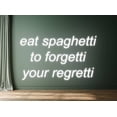 thumbnail image 4 of Glowneon Eat Spaghetti Neon Sign, Spaghetti Restaurant Wall Decor, 4 of 4