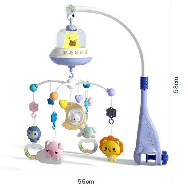Baby Mobile Rattles Toys Hanging Colorful for Musical Toy Gift 
