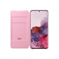 thumbnail image 2 of Samsung LED Wallet Cover EF-NG980 - Flip cover for cell phone - pink - for Galaxy S20, S20 5G, 2 of 4