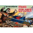 thumbnail image 2 of Retrotrans 24x17 White Modern Wood Framed Museum Art Print Titled - Strange Explorer, 2 of 4