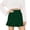 A-Green1555, variant on Wxolcjlv Womens Ruffle Hem Mini Skort High Rise Fitted Silhouette Travel Casual Skorts