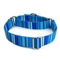 thumbnail image 4 of Country Brook Petz® Blue Serape Martingale Dog Collar, Small, 4 of 6