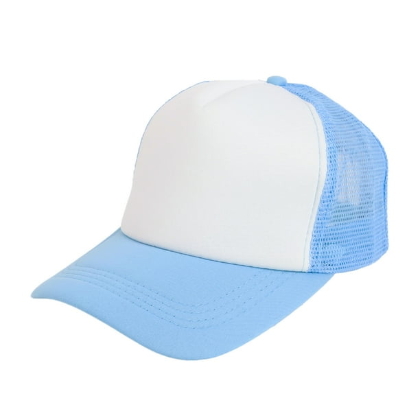 Toptie Blank Kids Two Tone Mesh Curved Bill Trucker Cap Foam Trucker Hat For Boys Girls Adjustable Snapback Light Blue White Walmart Com Toptie Blank Kids Two Tone Mesh Curved Bill Trucker Cap Foam Trucker Hat For Boys Girls Adjustable Snapback Light Blue White Walmart Com