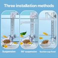 thumbnail image 3 of Aquarium acrylic feeding tube anti-stuck fish design transparent, 3 of 5