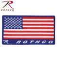 thumbnail image 2 of Rothco Brand US Flag Patch, Red/White/Blue, 2 of 2