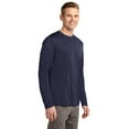 thumbnail image 4 of Sport-Tek Tall Long Sleeve PosiCharge Competitor Tee-LT (True Navy), 4 of 4