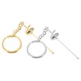 thumbnail image 1 of FESTFENDS 2Ud Llavero Colgante Metal Con Fencing Para Decorar Bolsas Y Llaves, 1 of 8