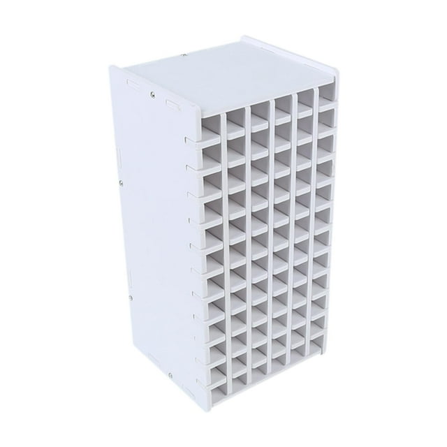 Organizador de marcadores artísticos, soporte para rotuladores de pinceles de acuarela, soporte de exhibición para artistas del espacio de trabajo 72holes 14x13x27.8 cm