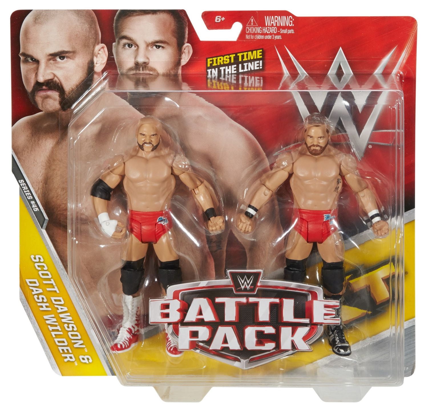 WWE – Figurine articulée – Coffret de 2 – Scott Dawson et Dash Wilder