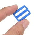 thumbnail image 4 of Unique Bargains Blue Tri-Glide Slide Buckles Webbing Strap Fastener (100 Pack), 4 of 5