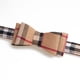 thumbnail image 2 of Juego de 2 piezas (marrón) de collar y correa para perro, pañuelo ajustable con pajarita para caminar al aire libre para gatos y cachorros, 2 of 3