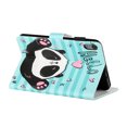 thumbnail image 3 of SaniMore for iPad 10th Generation 10.9" 2022 Wallet Case with Auto Wake/Sleep + Pen Holder + Card Slots + Anti-slip Strip PU Leather Kickstand Lovely Pattern Cover for iPad 10th Gen, Lovely Panda, 3 of 9
