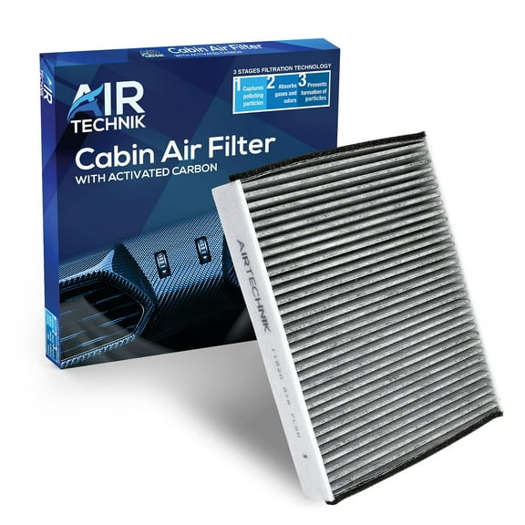 AirTechnik CF11920 Cabin Air Filter w/Activated Carbon  Fits Ford C-Max 2013-2018, Escape 2013-2019, Focus 2012-2018, GT 2017-2022, Transit Connect 2014-2023, Lincoln MKC 2015-2020 - CV6Z-19N619-A