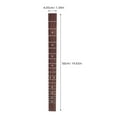 thumbnail image 2 of RUNROTOO Electric Guitar Fingerboard Wooden for Guitar Enthusiasts 1Pcs, 2 of 8